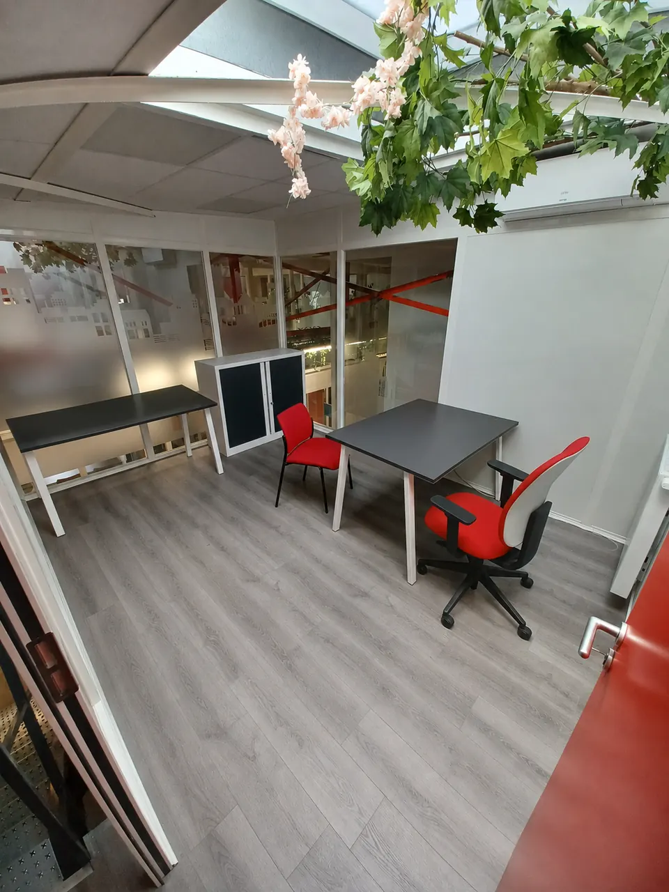 Bureau sous verrière — La Rivière Caillou, Saint-Étienne