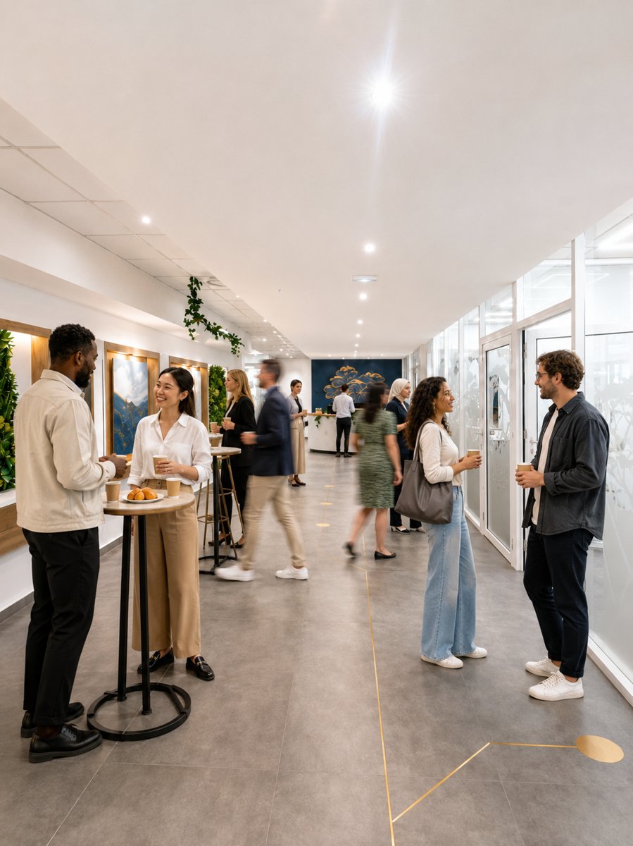Les rencontres du Club Rivière Caillou au centre d'affaires